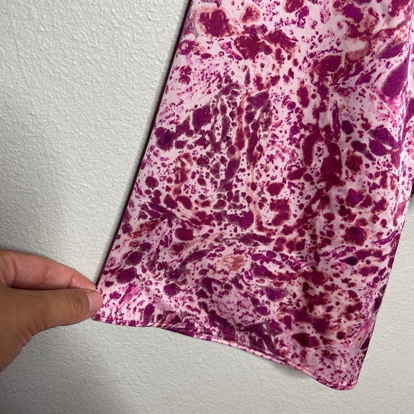 Maison D’Amelie Anthropologie satin top blouse - Picture 2 of 7